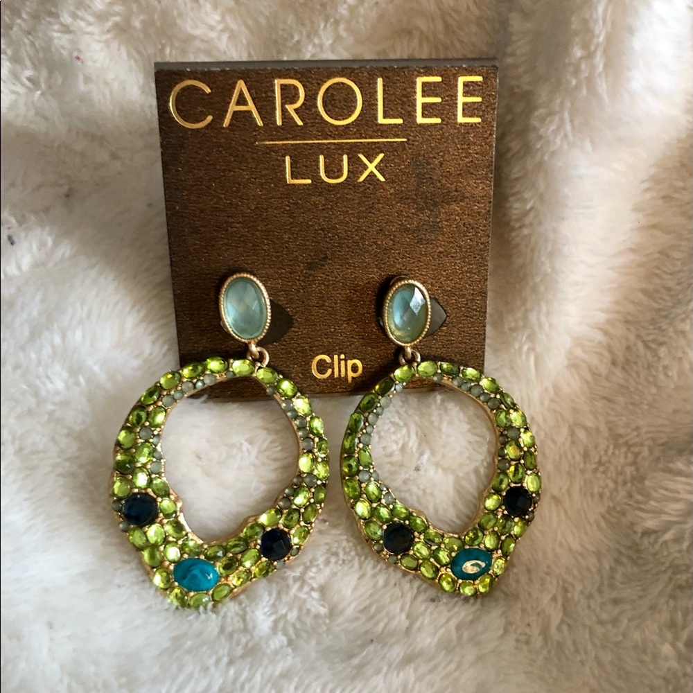 BRAND NEW: Carolee Lux Clip-On Earrings
